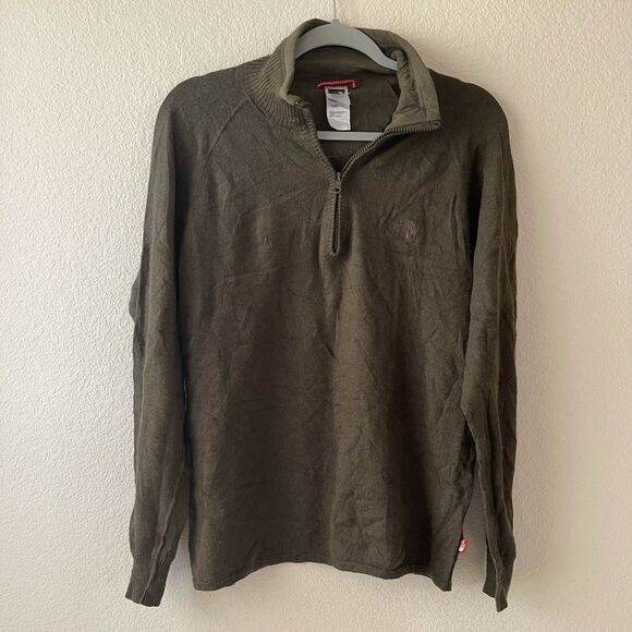 The north face wool‎ blend half zip sweater - Picture 7 of 7